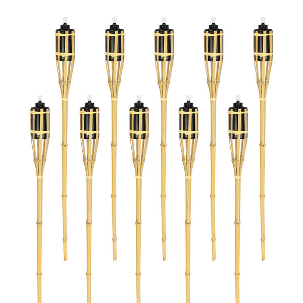 BMOT Gartenfackeln 12er Set Fackeln Torch