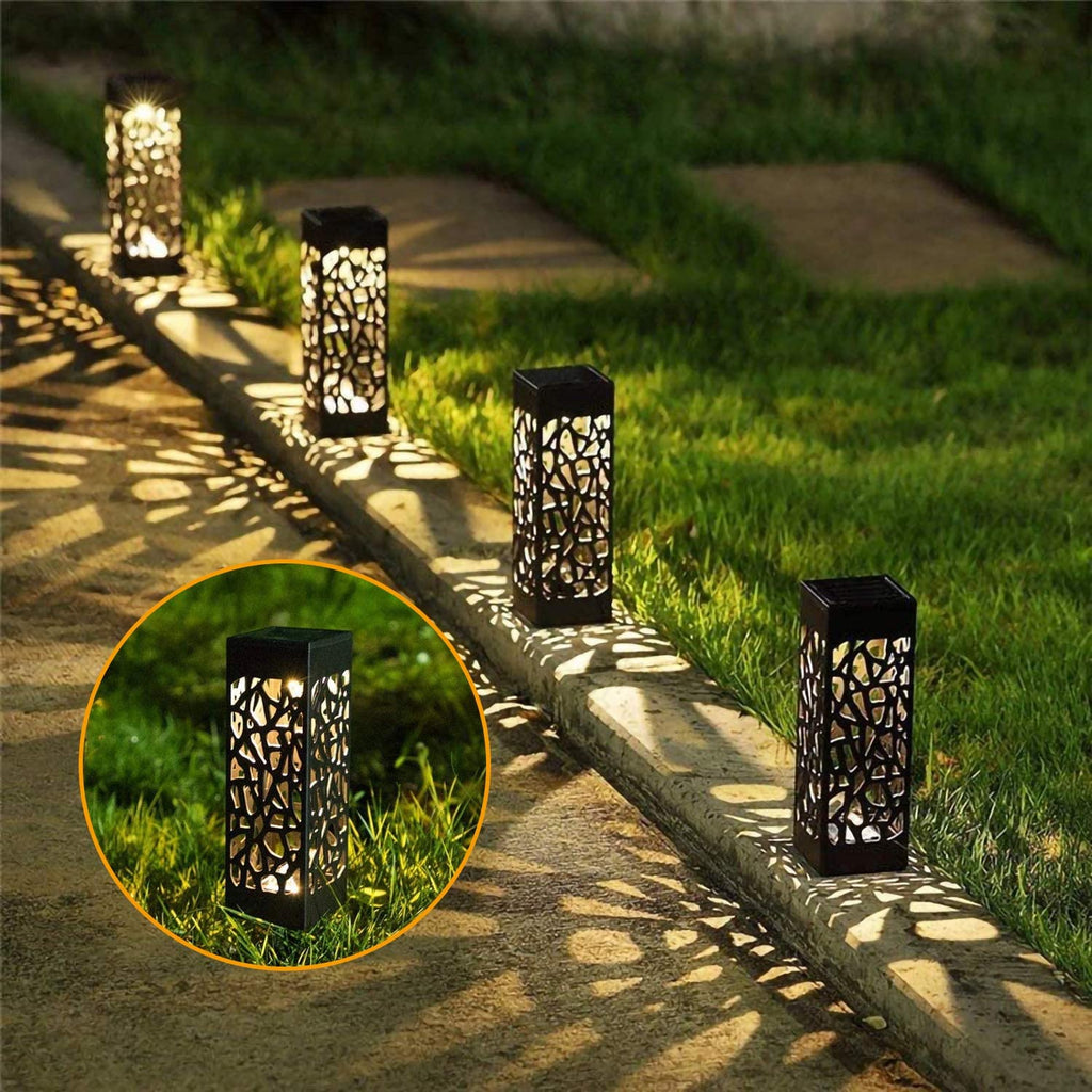 BMOT 12X Solarleuchten LED Wegeleuchten Gartenbeleuchtung
