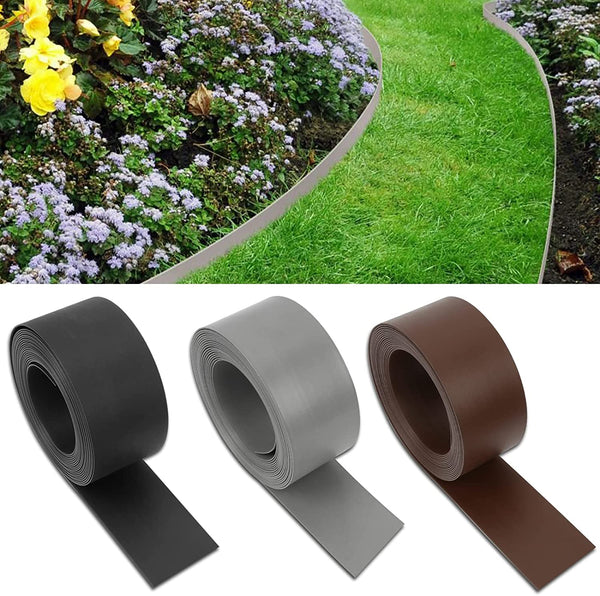 BMOT Rasenkante Kunststoff Mähkante Beetumrandung