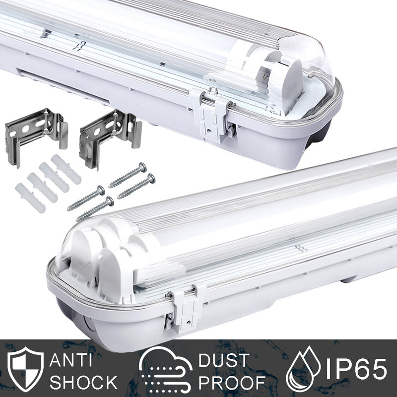 BMOT LED Feuchtraumleuchte Wannenleuchte T8 Röhre 60/120/150cm