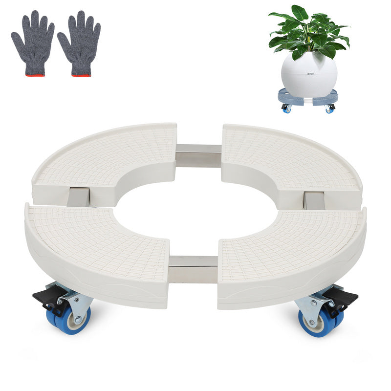 BMOT Pflanzenroller mit Handschuhe Tragkraft 200 kg