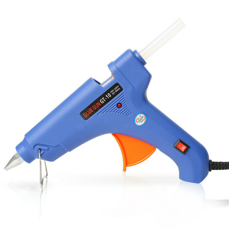 BMOT Heißklebepistole Heißklebegerät 100W Klebepistole