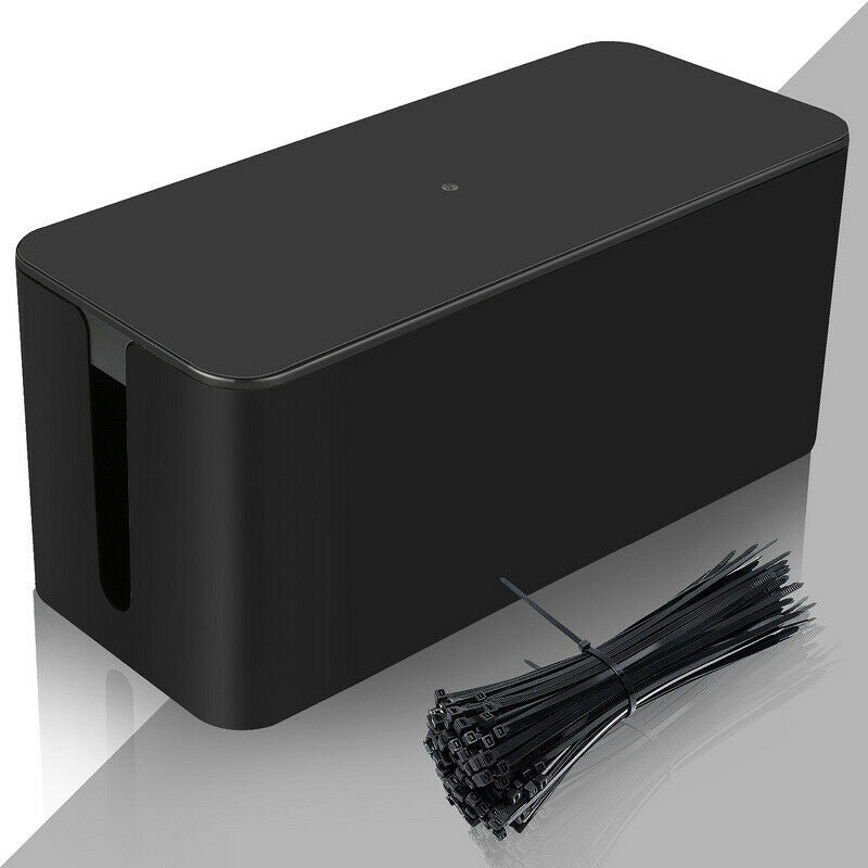 BMOT Kabelbox Kabelmanagement Organizer mit Kabelbinder