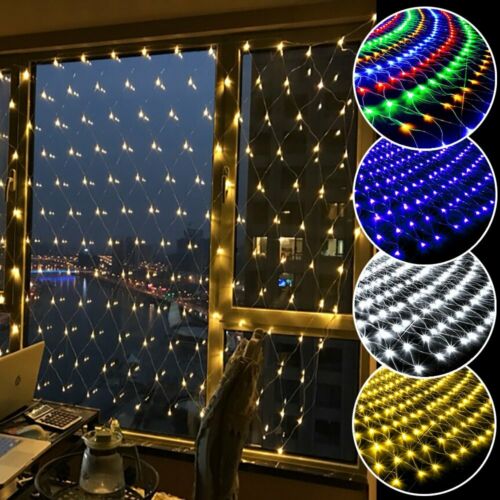 BMOT LED Lichternetz Wasserdicht IP44 Lichtervorhang